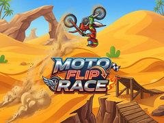 గేమ్ Moto Flip Race