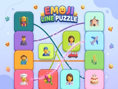விளையாட்டு Emoji Line Puzzle
