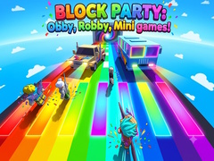గేమ్ Block Party: Obby, Robby, Mini games!