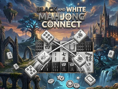 గేమ్ Black and White Mahjong Connect