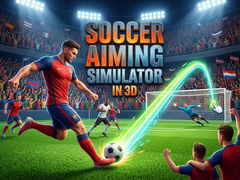 விளையாட்டு Soccer Aiming Simulator in 3D