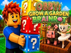 விளையாட்டு Obby: Grow a Garden Brainrot