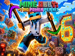 Permainan Mine Obby: +1 Dig Power per Hit
