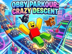 விளையாட்டு Obby Parkour: Crazy Descent