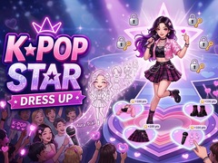 விளையாட்டு Kpop Star Dress Up
