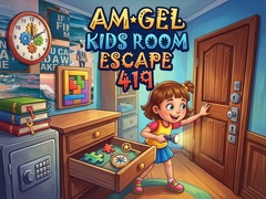விளையாட்டு Amgel Kids Room Escape 419