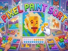 గేమ్ Pixel Paint Sort