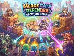 விளையாட்டு Merge Cats Defender: Meow Guardians