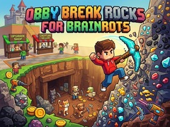 விளையாட்டு Obby: Break Rocks For Brainrots