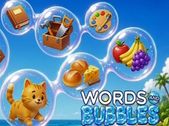 గేమ్ Words and Bubbles