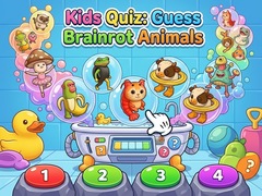 గేమ్ Kids Quiz: Guess Brainrot Animals 