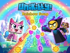 గేమ్ Unikitty Rainbow Swap