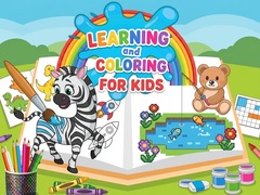 గేమ్ Learning and Coloring For Kids