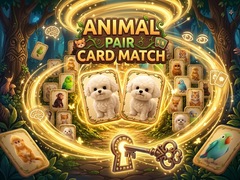 விளையாட்டு Animal Pair Card Match