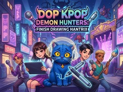 Permainan DOP KPop Demon Hunters: Finish Drawing Hantrix
