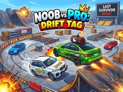 Permainan Noob vs Pro: Drift Tag