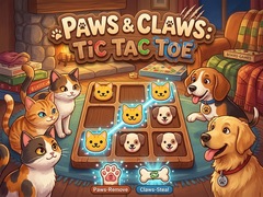 Permainan Paws & Claws Tic Tac Toe