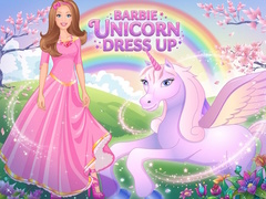 விளையாட்டு Barbie unicorn dress up