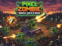 Permainan Pixel Zombie Base Defense