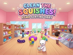 గేమ్ Clean the Squishes! ASMR Sorting Obby