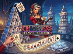 Permainan Tri Towers Classic Solitaire