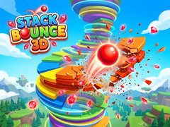 గేమ్ Stack Bounce 3D