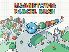 గేమ్ Magnetown: Parcel Rush