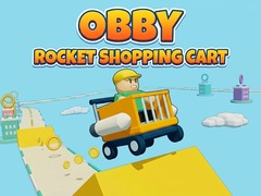 விளையாட்டு Obby - Rocket Shopping Cart