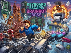 Permainan Keyboard Escape: Brainrot Boss 