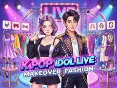 గేమ్ Kpop Idol Live: Makeover Fashion