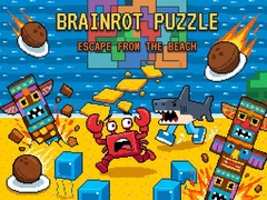 Permainan Brainrot Puzzle: Escape from the Beach