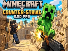 விளையாட்டு Minecraft Counter Strike: 2.5D FPS