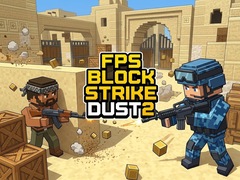 Permainan FPS Block Strike Dust 2