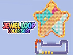 Permainan Jewel Loop Color Sort