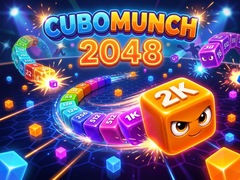 Permainan Cubo Munch 2048