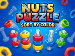 Permainan Nuts Puzzle: Sort By Color