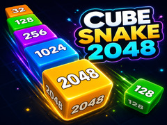 Permainan Cube Snake 2048