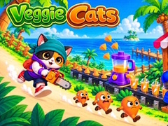 గేమ్ Veggie Cats: Idle Farm Tycoon