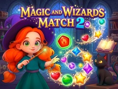 గేమ్ Magic & Wizards Match 2