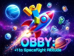 గేమ్ Obby: +1 to spaceflight altitude