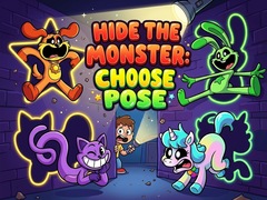 Permainan Hide the Monster: Choose Pose