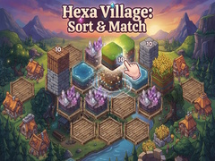 விளையாட்டு Hexa Village: Sort & Match