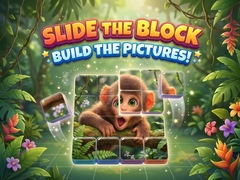 Permainan Slide the Blocks: Build the Pictures!