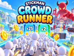 விளையாட்டு Stickman Crowd Runner 3D