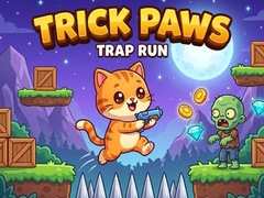 గేమ్ Trick Paws Trap Run