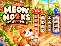 விளையாட்டு Meow Nooks: Cat Sort Puzzle