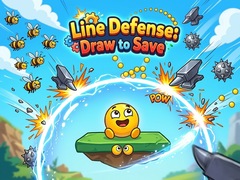 விளையாட்டு Line Defense Draw to Save