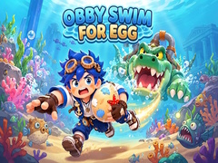 గేమ్ Obby Swim for Egg