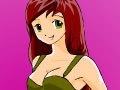 Permainan Dress up the girl-Anime