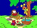 Permainan Garfield online coloring